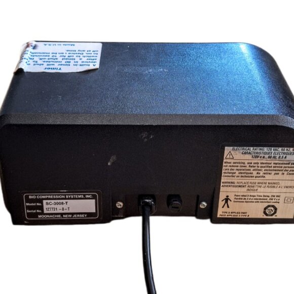 BIO Compression Systems SC-3008-T Sequential Circulator UNIT ONLY Tested - Picture 4 of 9